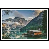 Artecy Cross Stitch Pragser Wildsee Italy 12923 Cross Stitch Chart Hard Copy