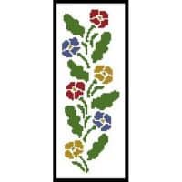 Artecy Cross Stitch Primrose Border 12798 JP Cross Stitch Chart Hard Copy