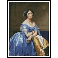 Artecy Cross Stitch Princess Albert de Broglie 10363 Cross Stitch Chart Hard Copy