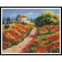 Artecy Cross Stitch Provencal House 11298 MGL Cross Stitch Chart Hard Copy