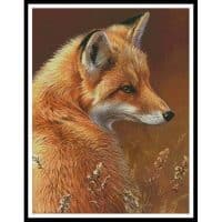 Artecy Cross Stitch Red Fox Profile 13712 CYP Cross Stitch Chart Hard Copy