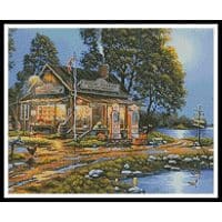 Artecy Cross Stitch Remember When Crop 13666 ARTL Cross Stitch Chart Hard Copy