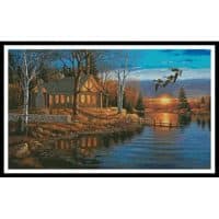 Artecy Cross Stitch Rest Stop 10292 MGL Cross Stitch Chart Hard Copy