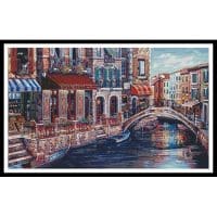 Artecy Cross Stitch Ristorante da Vinci 12627 JOB Cross Stitch Chart Hard Copy
