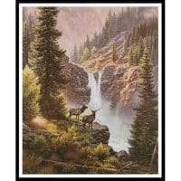 Artecy Cross Stitch Rivals in the Mist 12783 MK Cross Stitch Chart Hard Copy