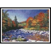 Artecy Cross Stitch River of Autumn Colors 12690 ML Cross Stitch Chart Hard Copy