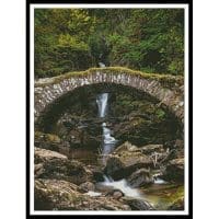 Artecy Cross Stitch Roman Bridge Glen Lyon 12814 BP Cross Stitch Chart Hard Copy