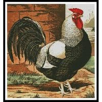 Artecy Cross Stitch Rooster 1 10944 Cross Stitch Chart Hard Copy