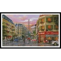 Artecy Cross Stitch Rue Paris 11619 MGL Cross Stitch Chart Hard Copy