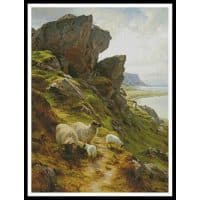 Artecy Cross Stitch Rugged Pasture 11924 Cross Stitch Chart Hard Copy