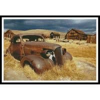 Artecy Cross Stitch Rusty Car 10367 Cross Stitch Chart Hard Copy