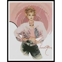 Artecy Cross Stitch Samantha 11877 SM Cross Stitch Chart Hard Copy