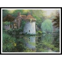 Artecy Cross Stitch Scotney Castle Garden Large 13352 HDLY Cross Stitch Chart Hard Copy