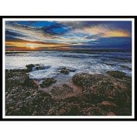 Artecy Cross Stitch Seascape at Miramar Argentina 11033 Cross Stitch Chart Hard Copy