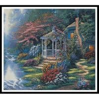 Artecy Cross Stitch Secret Hideaway Cushion 12659 MGL Cross Stitch Chart Hard Copy