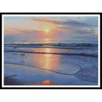 Artecy Cross Stitch Serenity Beach 12232 MK Cross Stitch Chart Hard Copy
