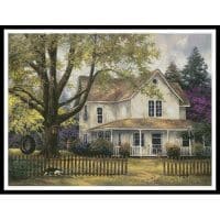 Artecy Cross Stitch Simple Country 12927 CP Cross Stitch Chart Hard Copy