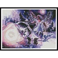 Artecy Cross Stitch Snow Queen 10896 WA Cross Stitch Chart Hard Copy