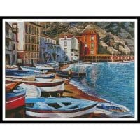 Artecy Cross Stitch Sorrento Italy  11143 ARTL Cross Stitch Chart Hard Copy