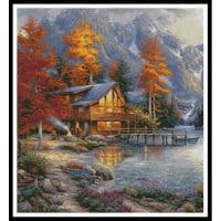 Artecy Cross Stitch Space for Reflection Crop 13120 CP Cross Stitch Chart Hard Copy