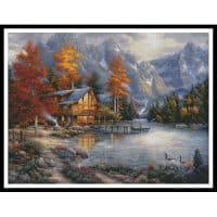 Artecy Cross Stitch Space for Reflection Large 13156 CP Cross Stitch Chart Hard Copy