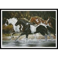 Artecy Cross Stitch Spray Paint 10720 CYPRS Cross Stitch Chart Hard Copy