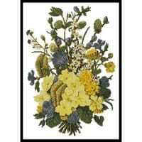 Artecy Cross Stitch Spring Flowers Bouquet 13191 Cross Stitch Chart Hard Copy