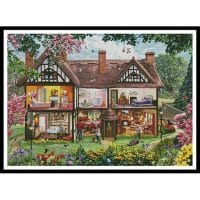 Artecy Cross Stitch Spring House Large 13862 MGL Cross Stitch Chart Hard Copy