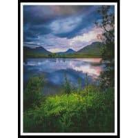Artecy Cross Stitch Stac Pollaidh Sunset 13519 Cross Stitch Chart Hard Copy
