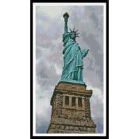 Artecy Cross Stitch Statue of Liberty 10653 Cross Stitch Chart Hard Copy