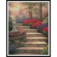 Artecy Cross Stitch Steps of Providence 13009 CP Cross Stitch Chart Hard Copy
