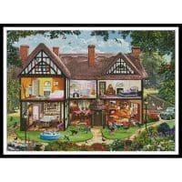 Artecy Cross Stitch Summer House Large 13998 MGL Cross Stitch Chart Hard Copy