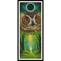 Artecy Cross Stitch Summer Owl 13205 Cross Stitch Chart Hard Copy