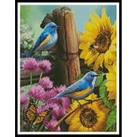 Artecy Cross Stitch Sunflower Garden Mini 14090 PFLD Cross Stitch Chart Hard Copy