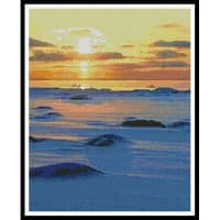 Artecy Cross Stitch Sunset 12443 Cross Stitch Chart Hard Copy