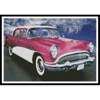 Artecy Cross Stitch The American Dream Pink 13506 Cross Stitch Chart Hard Copy