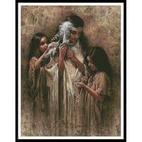 Artecy Cross Stitch The Bridal Party 10988 HDLY Cross Stitch Chart Hard Copy