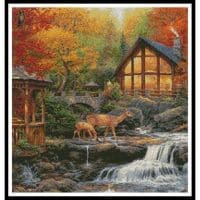 Artecy Cross Stitch The Colors of Life Crop 2 13903 CP Cross Stitch Chart Hard Copy
