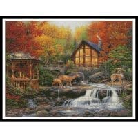 Artecy Cross Stitch The Colours of Life Large 13284 CP Cross Stitch Chart Hard Copy