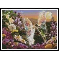 Artecy Cross Stitch The Fairy Kiss 12794 MGL Cross Stitch Chart Hard Copy