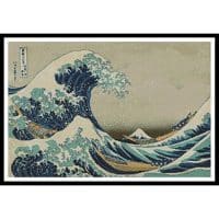 Artecy Cross Stitch The Great Wave 10118 Cross Stitch Chart Hard Copy