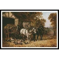 Artecy Cross Stitch The Hay Cart  11237 Cross Stitch Chart Hard Copy