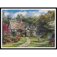 Artecy Cross Stitch The Hideaway Cottage 12152 MGL Cross Stitch Chart Hard Copy