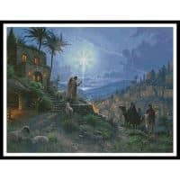 Artecy Cross Stitch The Light of the World Painting Large 13476 MK Cross Stitch Chart Hard Copy