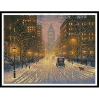 Artecy Cross Stitch The Lights of the City 13858 AH Cross Stitch Chart Hard Copy