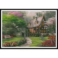Artecy Cross Stitch The Misty Lane Cottage 11784 MGL Cross Stitch Chart Hard Copy