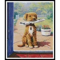 Artecy Cross Stitch The Newsboy 12922 KW Cross Stitch Chart Hard Copy