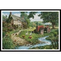 Artecy Cross Stitch The Old Tractor 10862 MGL Cross Stitch Chart Hard Copy
