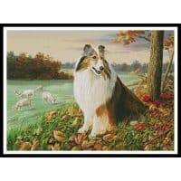 Artecy Cross Stitch The Sentinel 12209 RM Cross Stitch Chart Hard Copy