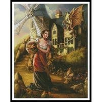 Artecy Cross Stitch The Thief 12051 MGL Cross Stitch Chart Hard Copy
